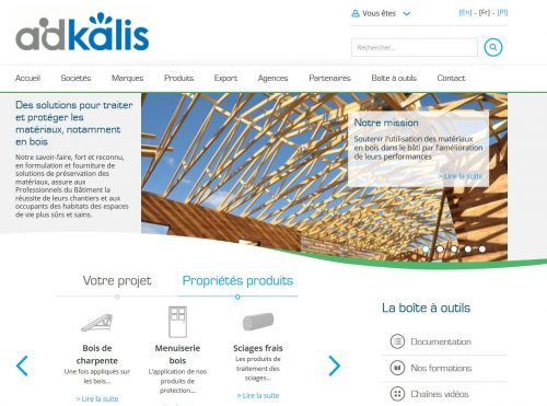 Adkalis, spécialiste des produits pour le traitement du bois