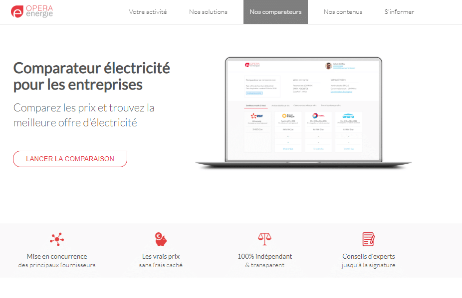 Opéra-Energie, le courtier en électricité et gaz dédié aux professionnels