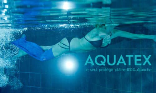 Aquatex, le protège-plâtre 100 % étanche